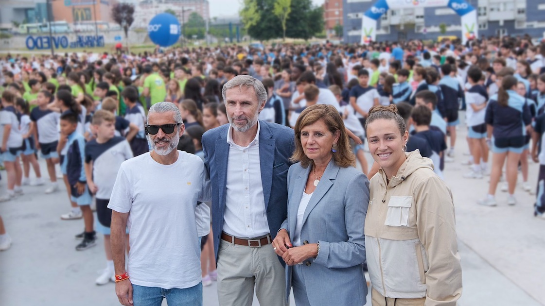 Fundación España Activa reúne a 1.500 escolares en el evento de clausura del programa “Actívate por una Vida Mejor” en Oviedo