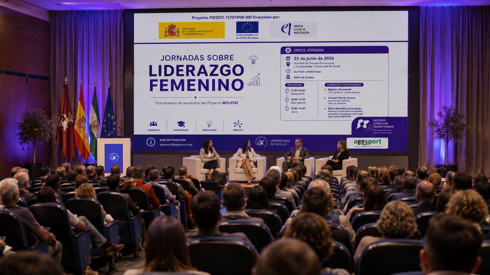 Jornadas sobre liderazgo femenino en el ámbito deportivo