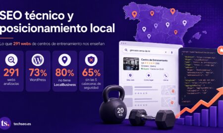 Lo que 291 webs de centros de entrenamiento nos enseñan sobre SEO técnico y posicionamiento local