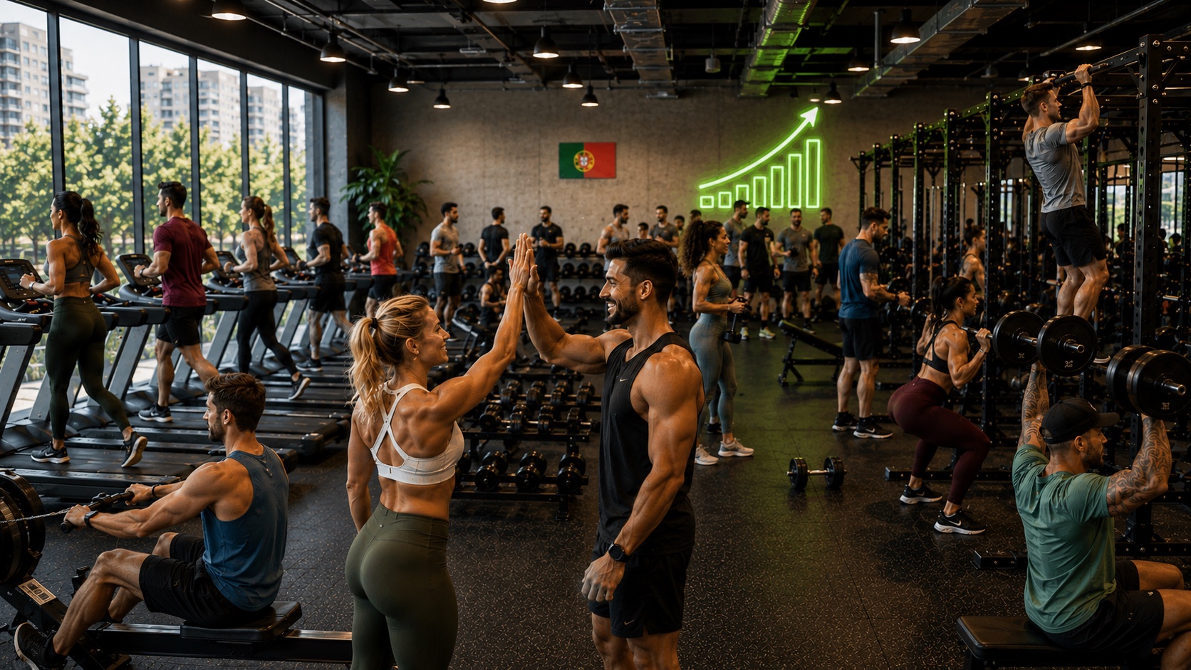 Portugal alcanza máximos históricos y se acerca a los niveles europeos de práctica fitness