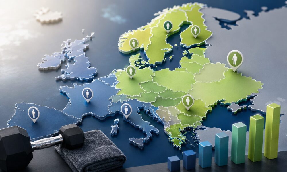 ¿Por qué algunos países europeos cuentan con muchos más abonados a gimnasios que otros? El consultor internacional Herman Rutgers lo explica