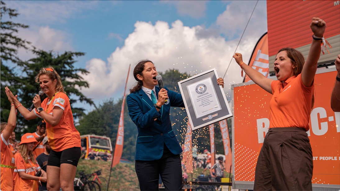 Basic-Fit logra un título oficial GUINNESS WORLD RECORDS durante el Tour de Francia