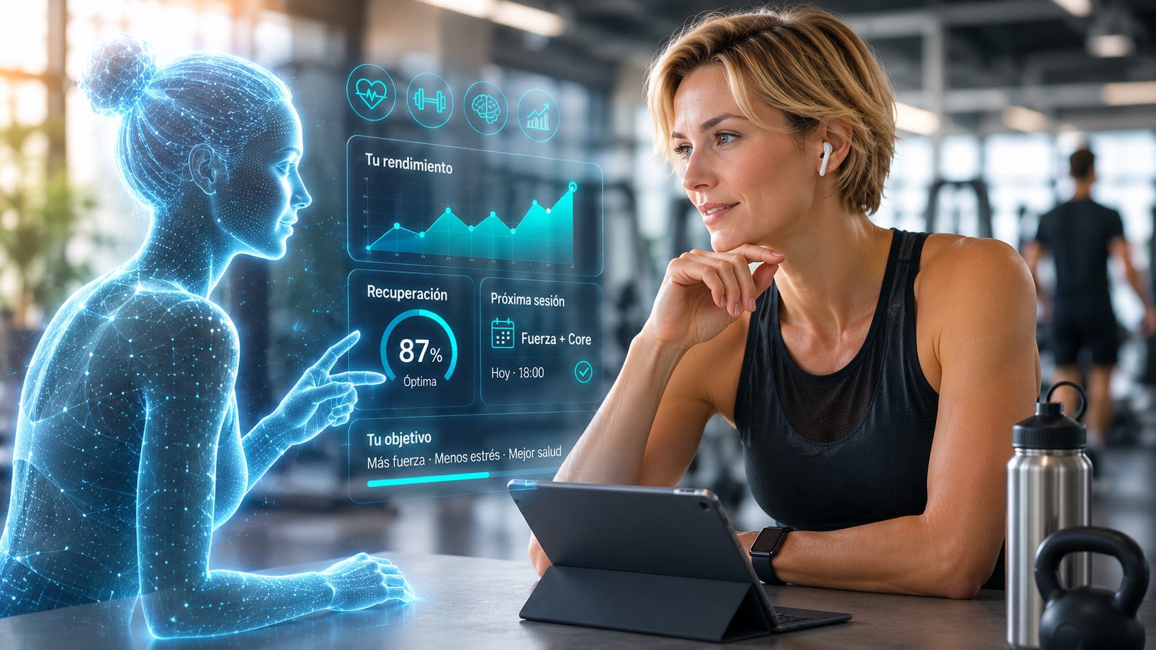 Los Agentes de Inteligencia Artificial revolucionarán los gimnasios antes de lo que imaginas