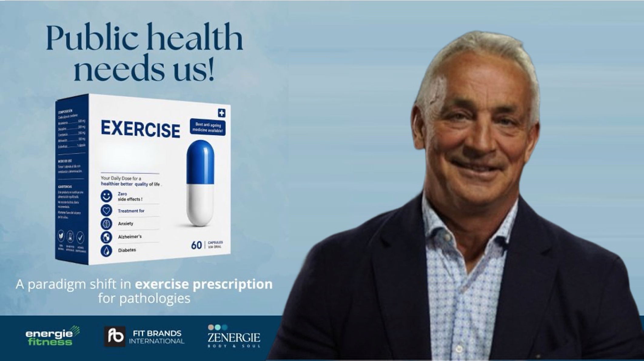 Rod Hill defiende que el mayor crecimiento del fitness llegará de la salud preventiva