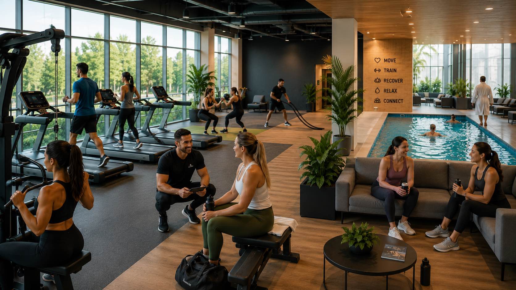 Un estudio de Total Fitness confirma el cambio de prioridades de los usuarios en el gimnasio tras la pandemia