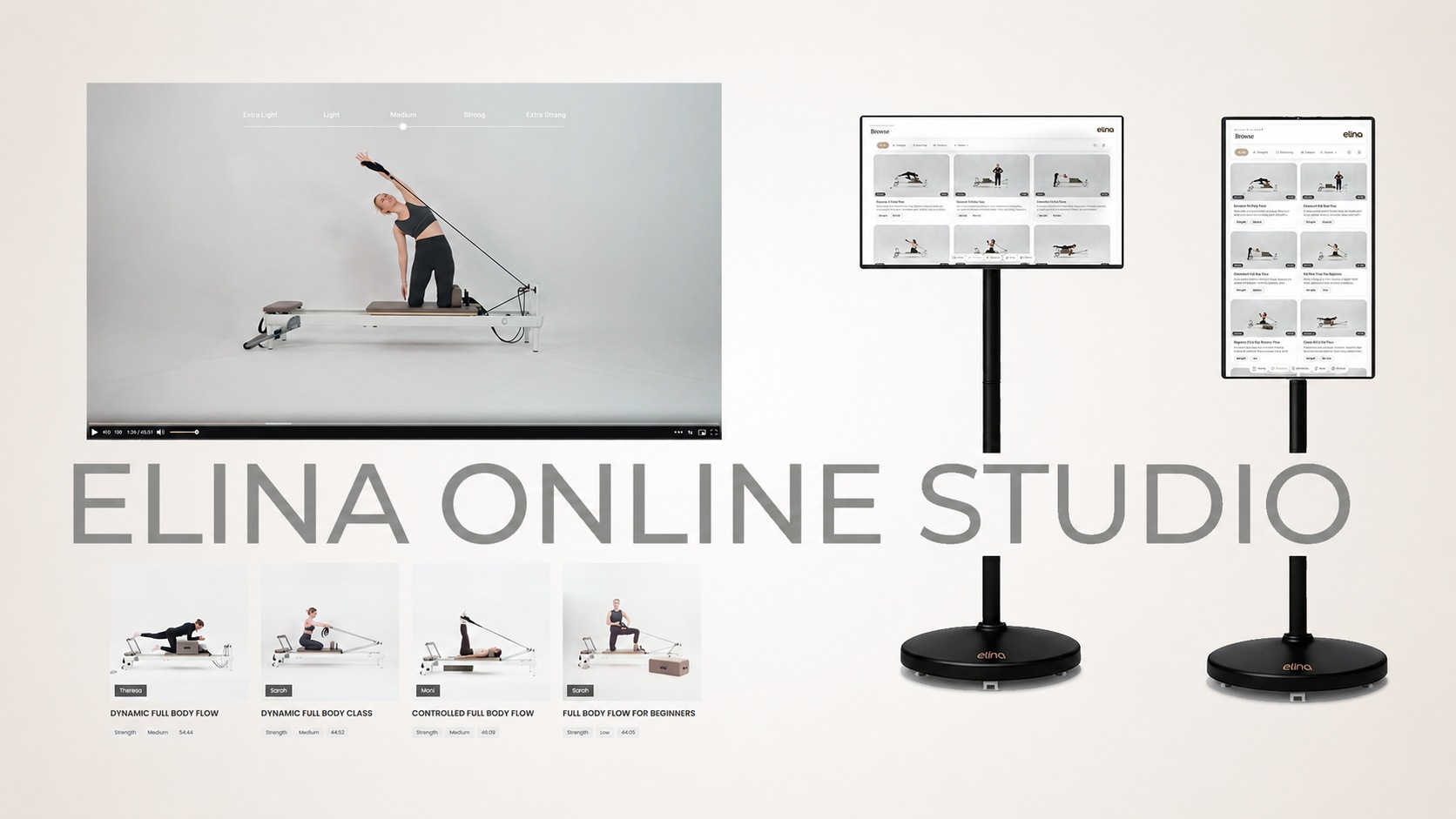 Elina Pilates lanza Elina Online Studio, su nueva plataforma de entrenamiento online