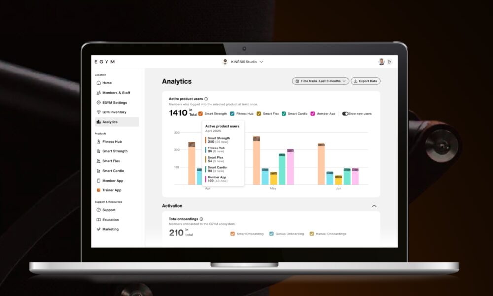 Datos que hacen visible el entrenamiento: EGYM abre su ecosistema de datos y amplía el Business Suite