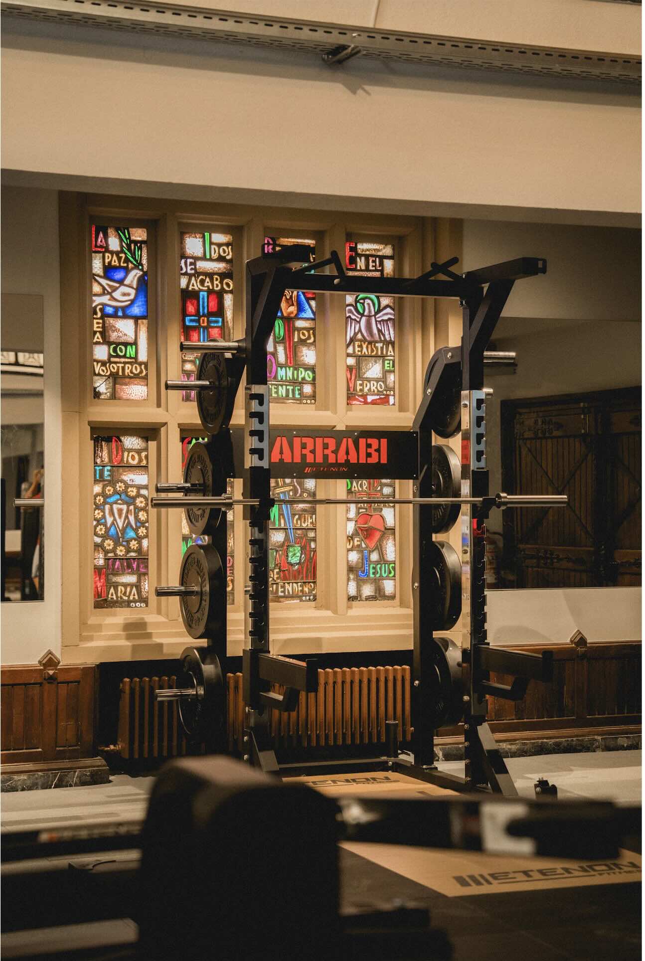 Etenon Fitness equipa Club Arrabi, un gimnasio único en España ubicado en una antigua iglesia   