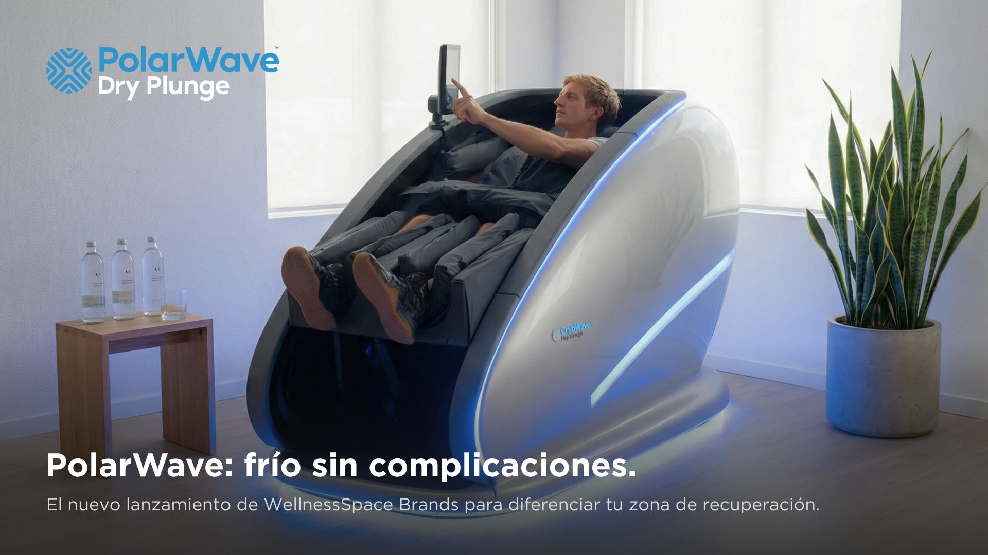 Fit4life lanza en España Polarwave, la nueva solución de recuperación en frío de WellnessSpace Brand