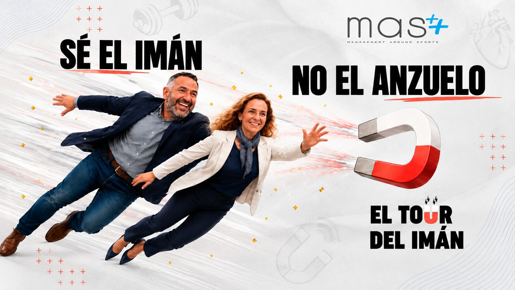 La consultoría MAS presenta el Tour del Imán: siete ciudades para aprender a atraer y retener socios y talento en el sector fitness