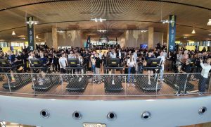 A punto de comenzar el primer Campeonato Mundial de 5 km en cinta de correr