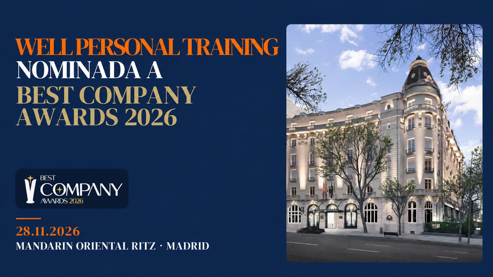 WELL, nominada a los Best Company Awards 2026